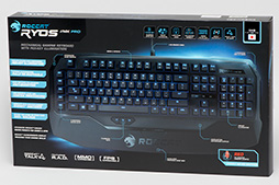 画像集 No.029のサムネイル画像 / Ryos MK Proレビュー。「押したキーだけが光る」ギミックよりもゲーマー向けキーボードとしての基本に注目すべき製品