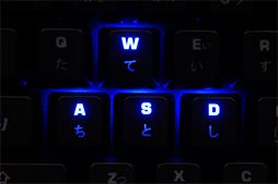 画像集 No.034のサムネイル画像 / Ryos MK Proレビュー。「押したキーだけが光る」ギミックよりもゲーマー向けキーボードとしての基本に注目すべき製品