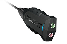 画像ギャラリー No.003のサムネイル画像 / 7.1chバーチャルサラウンド出力に対応して約4300円。ROCCAT製のUSBサウンドデバイス「Juke」が1月29日に国内発売