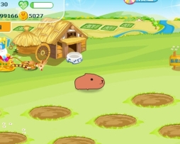 画像ギャラリー No.001のサムネイル画像 / mixiアプリ「サンシャイン牧場」,「カピバラさん」とコラボ。限定アイテムも登場