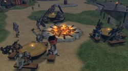 画像ギャラリー No.013のサムネイル画像 / X360版「モンスターハンター フロンティア オンライン」,狩りの拠点となるメゼポルタ広場を紹介