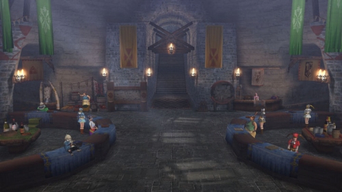 画像ギャラリー No.016のサムネイル画像 / X360版「モンスターハンター フロンティア オンライン」,狩りの拠点となるメゼポルタ広場を紹介