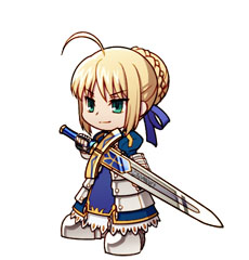 画像ギャラリー No.002のサムネイル画像 / 「狩りとも」と「Fate/Zero」がコラボ。セイバーがもらえるキャンペーン開催