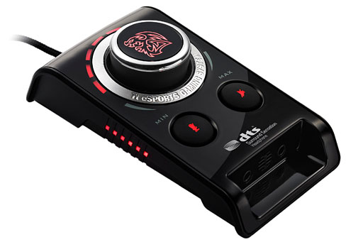 画像ギャラリー No.002のサムネイル画像 / Tt eSPORTS,39.99ドルのDTSバーチャルサラウンド対応USBサウンドデバイス