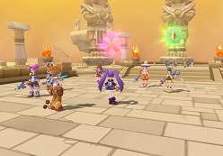 画像ギャラリー No.009のサムネイル画像 / 敵はすべてピエール。「DIVINA」,5月31日のアップデート「ピエ〜ル☆ヘヴン」で新マップ「白蘭島」が追加に