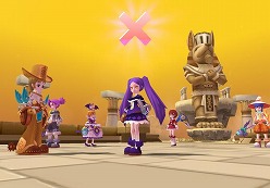 画像ギャラリー No.010のサムネイル画像 / 敵はすべてピエール。「DIVINA」,5月31日のアップデート「ピエ〜ル☆ヘヴン」で新マップ「白蘭島」が追加に