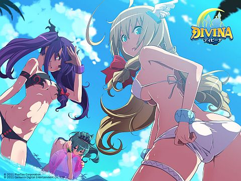画像ギャラリー No.005のサムネイル画像 / 「DIVINA」,女神が水着に着替えるクエストやスイカ割りなど,夏を楽しもう
