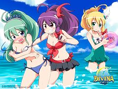 画像ギャラリー No.007のサムネイル画像 / 「DIVINA」,女神が水着に着替えるクエストやスイカ割りなど,夏を楽しもう