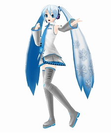 画像ギャラリー No.007のサムネイル画像 / 「さっぽろ雪まつり」の“雪ミク”が,PSP「初音ミク -Project DIVA- 2nd」&AC「初音ミク Project DIVA Arcade」の追加モジュールとして配信決定