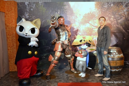 画像ギャラリー No.003のサムネイル画像 / 「モンスターハンターポータブル 3rd in ナムコ・ナンジャタウン」コラボメニューのいまだかつてない造形は必見。グランドオープン前に開催されたメディア向け内覧会をレポート