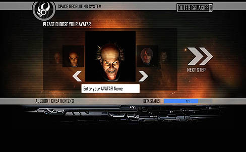 画像ギャラリー No.003のサムネイル画像 / ブラウザで遊べる,簡単で手軽なスペースシューティングMMO「Outer Galaxies」のオープンβテストがスタート