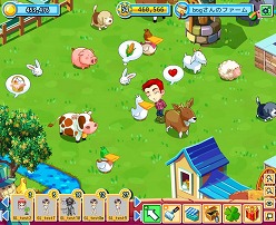 画像ギャラリー No.006のサムネイル画像 / 農場経営シミュレーション「エコふぁ〜む」がYahoo!モバゲーに登場