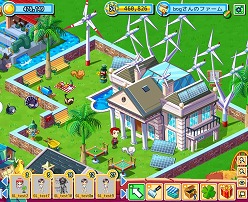 画像ギャラリー No.009のサムネイル画像 / 農場経営シミュレーション「エコふぁ〜む」がYahoo!モバゲーに登場