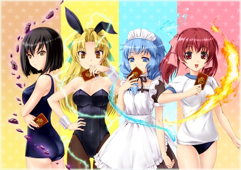 画像ギャラリー No.002のサムネイル画像 / 「僕と彼女の魔法のカード」,本日よりYahoo! Mobageでもサービス開始