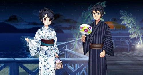 画像ギャラリー No.001のサムネイル画像 / 「キャラフレ」,去年に続いて「七夕イベント」開催&浴衣アイテムが発売に