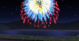 画像ギャラリー No.002のサムネイル画像 / 「キャラフレ」で花火大会が開催中。新たなエリア「河川敷」などの追加も
