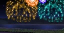 画像ギャラリー No.006のサムネイル画像 / 「キャラフレ」で花火大会が開催中。新たなエリア「河川敷」などの追加も