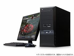 画像ギャラリー No.001のサムネイル画像 / GT 240搭載で7万円からの「エターナルシティ 2」推奨PC,ドスパラが発売