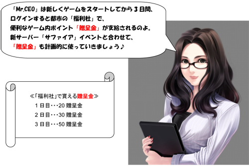 画像ギャラリー No.004のサムネイル画像 / 「Mr.CEO」,新サーバー“サファイア”オープン&ハンゲームとチャネリング