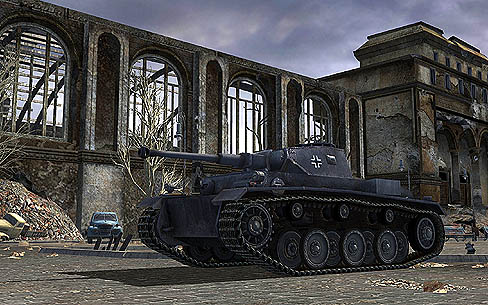 画像ギャラリー No.003のサムネイル画像 / 戦車戦をテーマにしたオンラインゲーム「World of Tanks」でCBTのテスター募集開始