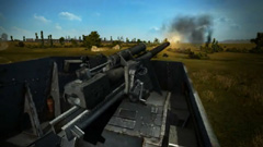画像ギャラリー No.003のサムネイル画像 / 遠くの敵も一撃必殺。ヨーロッパでβテストが進むMMOアクション,「World of Tanks」に自走砲を描いたムービーが登場