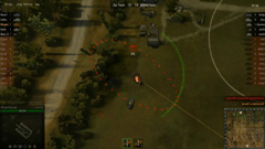 画像ギャラリー No.004のサムネイル画像 / 遠くの敵も一撃必殺。ヨーロッパでβテストが進むMMOアクション,「World of Tanks」に自走砲を描いたムービーが登場