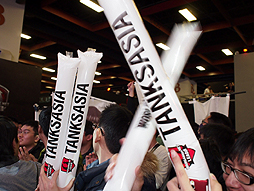 画像集#008のサムネイル/あんこう踊り,踊れますか? 「Taipei Game Show」のWargaming.netブースで行われた「ガールズ&パンツァー」イベントの模様をレポート