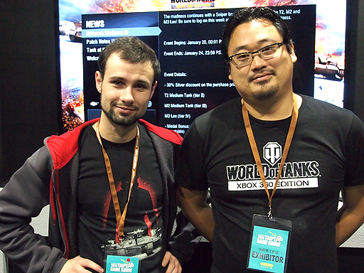 画像集#004のサムネイル/「World of Tanks」のWargaming.net,次の展開はどうなる。「Taipei Game Show 2014」で同社の偉い人達に新作タイトルの話をたっぷり聞いた