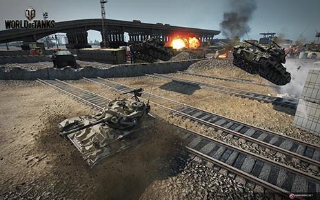 画像ギャラリー No.003のサムネイル画像 / 「World of Tanks」に期間限定イベント「タンクラリーモード」が本日実装。戦車同士による異色のレースを楽しもう