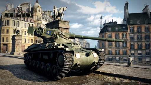 画像ギャラリー No.007のサムネイル画像 / 「World of Tanks」9.16アップデートで,本作初となるスウェーデン車輌「Strv m/42-57 Alt A.2」やフランス・パリを再現した新マップが登場