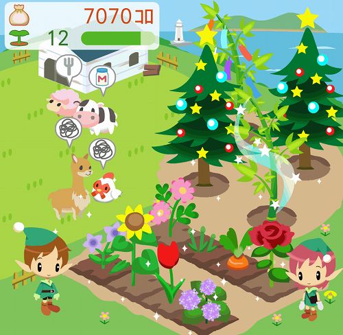 画像ギャラリー No.002のサムネイル画像 / 手軽に農作物を育てよう。「牧場物語 for GREE」配信中