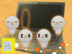 画像ギャラリー No.003のサムネイル画像 / ZAQのキャラクター「ざっくぅ」がプライズに。9月下旬より順次登場