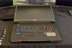 画像ギャラリー No.003のサムネイル画像 / MSI,GTX 980M・970M搭載ゲーマー向けノートPCの特徴を説明。性能と消費電力のバランスを簡単に切り替える「Shift」機能がウリ