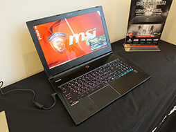 画像ギャラリー No.012のサムネイル画像 / MSI,GTX 980M・970M搭載ゲーマー向けノートPCの特徴を説明。性能と消費電力のバランスを簡単に切り替える「Shift」機能がウリ