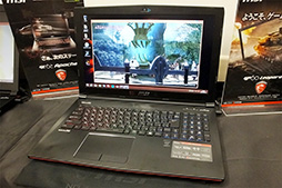 画像ギャラリー No.004のサムネイル画像 / MSI,ノートPC向け新GPU「GeForce GTX 960M」を採用したゲーマー向けノートPC「GE62・72」を3月13日発売