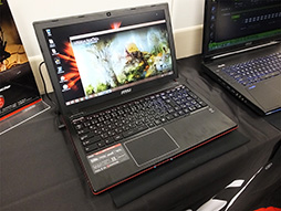 画像ギャラリー No.008のサムネイル画像 / MSI,ノートPC向け新GPU「GeForce GTX 960M」を採用したゲーマー向けノートPC「GE62・72」を3月13日発売