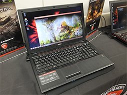 画像ギャラリー No.009のサムネイル画像 / MSI,ノートPC向け新GPU「GeForce GTX 960M」を採用したゲーマー向けノートPC「GE62・72」を3月13日発売