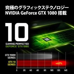 画像ギャラリー No.005のサムネイル画像 / MSIからゲーマー向けノートPC計3機種が発売に。GTX 1080/1070搭載のハイエンドとGTX 1050搭載のエントリー向け市場をラインナップ