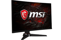 画像ギャラリー No.004のサムネイル画像 / MSIから湾曲型VA液晶パネル搭載の液晶ディスプレイが登場。31.5インチで165Hz対応と23.6インチで144Hz対応の2製品