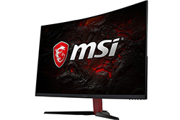 画像ギャラリー No.005のサムネイル画像 / MSIから湾曲型VA液晶パネル搭載の液晶ディスプレイが登場。31.5インチで165Hz対応と23.6インチで144Hz対応の2製品