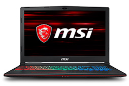 画像ギャラリー No.005のサムネイル画像 / MSI,Coffee Lake-H搭載のゲーマー向けノートPC第2弾計10機種を発表。1機種を除きすべてでCPUは6C12T仕様に