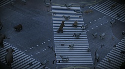 画像ギャラリー No.008のサムネイル画像 / 「TOKYO JUNGLE」の販売本数20万本突破を記念したスペシャルCMが渋谷の街頭ビジョンで放映