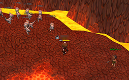 画像集#008のサムネイル/「MazeMyth」のレベル上限が60に引き上げ。新マップ「マグマ高原」も登場