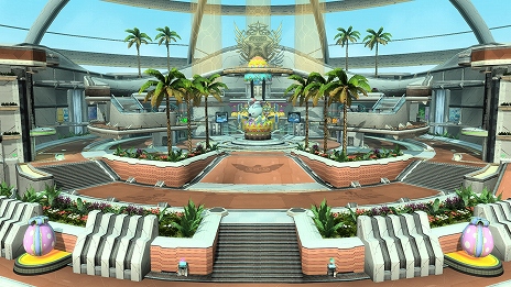 画像ギャラリー No.004のサムネイル画像 / 「ファンタシースターオンライン2」ロビーやビンゴが特別仕様になるイースターイベントが開催。「テイルズ オブ ゼスティリア」とのコラボもスタート