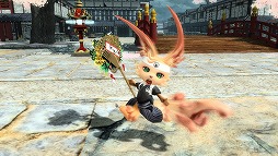 画像ギャラリー No.007のサムネイル画像 / 「ファンタシースターオンライン2」のロビーがお正月仕様に。ノイヤ・ニャウも出現中