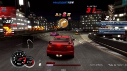 画像ギャラリー No.008のサムネイル画像 / ガードレールが眼前に迫る大迫力。立体視対応の新作レースゲーム,AC「ロードファイターズ」,本日稼働開始