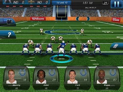 画像ギャラリー No.002のサムネイル画像 / iPad向け「NFL 2011 HD」配信中。リアルなアメフトを楽しもう