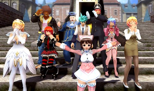 画像ギャラリー No.001のサムネイル画像 / 「メビウスオンライン」新武器や新衣装などを追加し,正式サービスを本日スタート