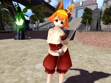 画像ギャラリー No.001のサムネイル画像 / 「メビウスオンライン」,アニメ「猫神やおよろず」とのコラボ−レーションを実施。繭や柚子になりきれるアイテムも登場