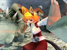 画像ギャラリー No.002のサムネイル画像 / 「メビウスオンライン」,アニメ「猫神やおよろず」とのコラボ−レーションを実施。繭や柚子になりきれるアイテムも登場